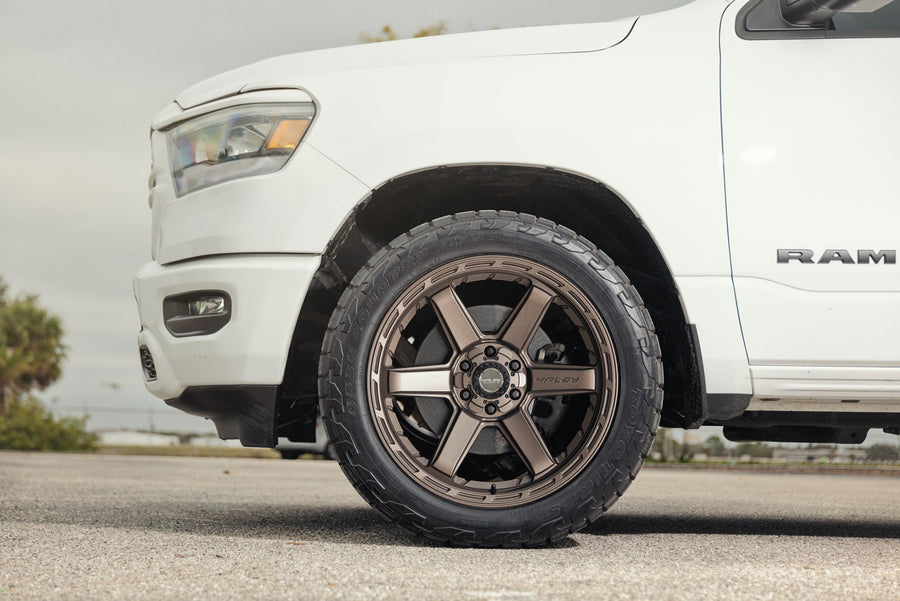RAM 1500 4PLAY WHEELS 4P63 BRONZE 22X10 33X12.5X22 TOYO TIRES