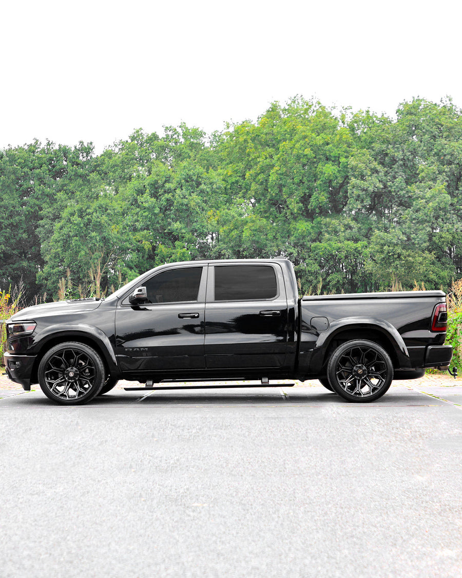RAM 1500 4PLAY WHEELS 4P83 24X12 335X30X22 CONTINENTAL TIRES BY SAMIS AUTOS