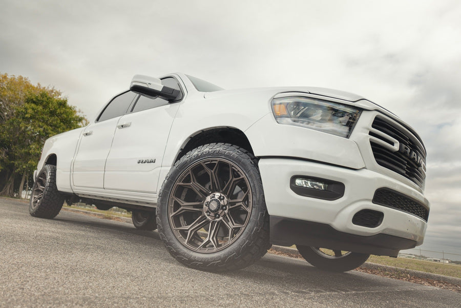 RAM 1500 4PLAY WHEELS 4P83 BRONZE 22X10 33X12.5X22 TOYO TIRES