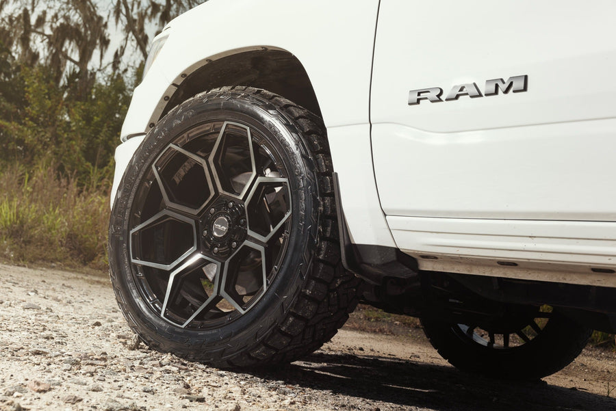 RAM 1500 4PLAY WHEELS S26 22X10 33X12.5X22 NITTO TIRES