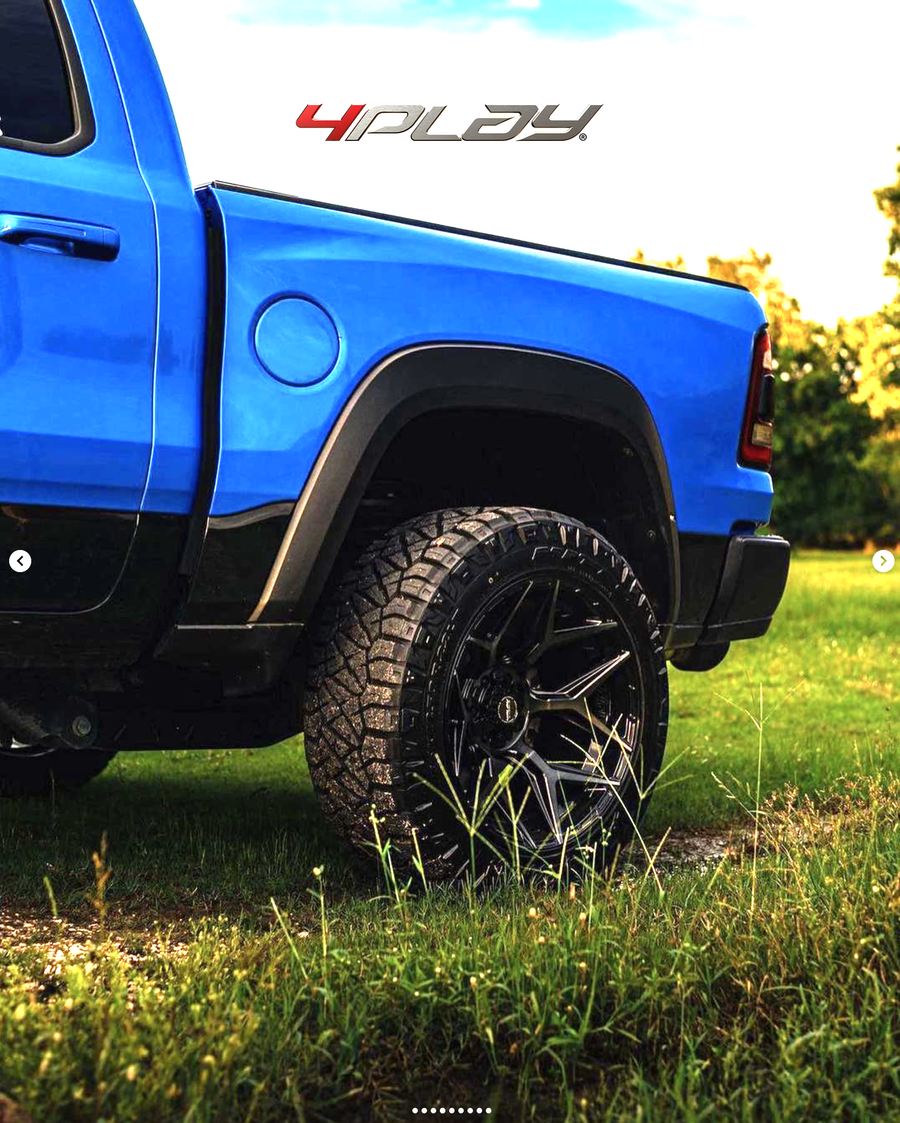 RAM TRX 4PLAY WHEELS 4P06 22X12 35X12.5X22 NITTO TIRE