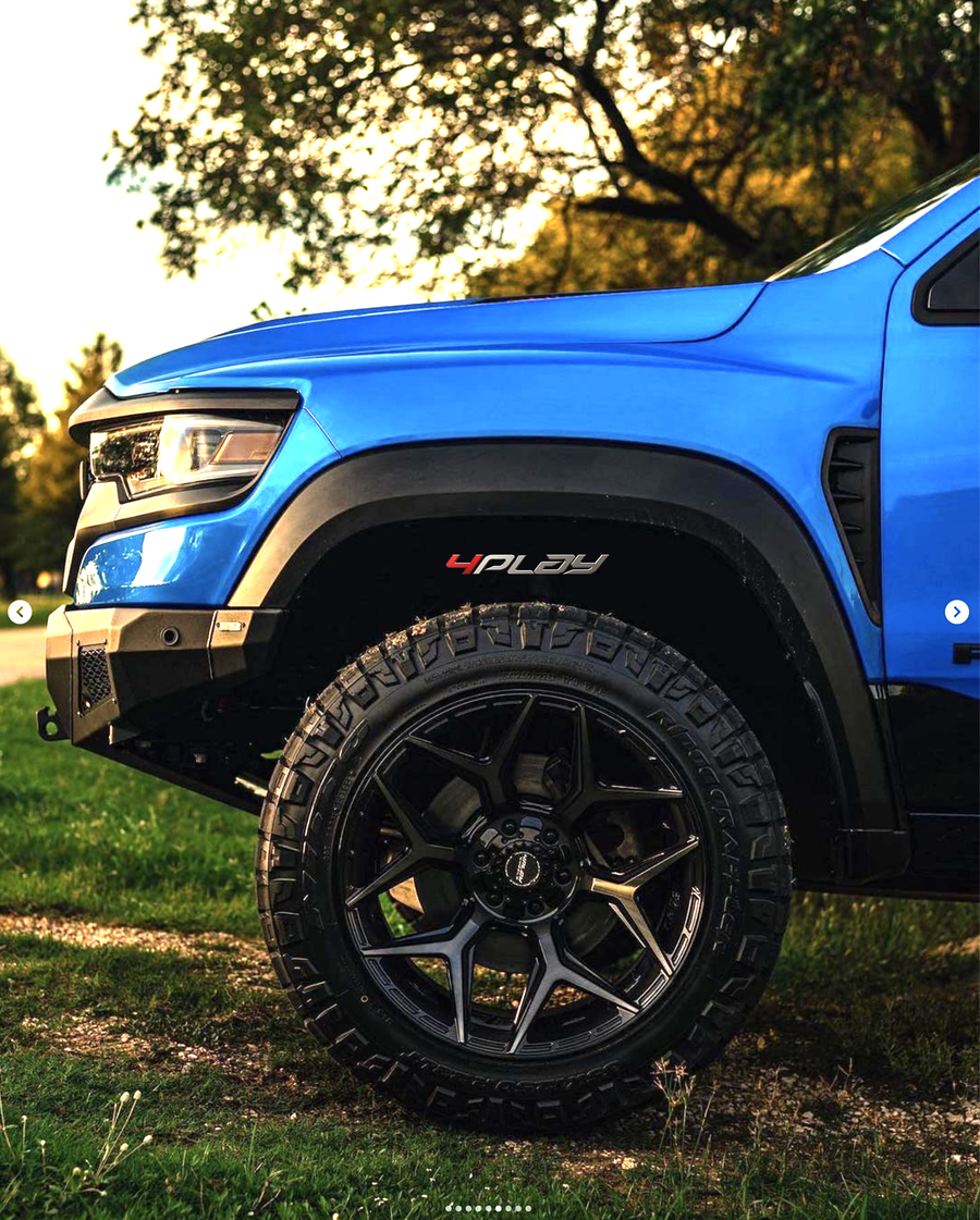 RAM TRX 4PLAY WHEELS 4P06 22X12 35X12.5X22 NITTO TIRE