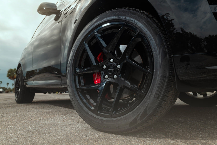 RANGE ROVER HSE DEFIANT WHEELS DF05 22X10 285X45X22 PIRELLI TIRE
