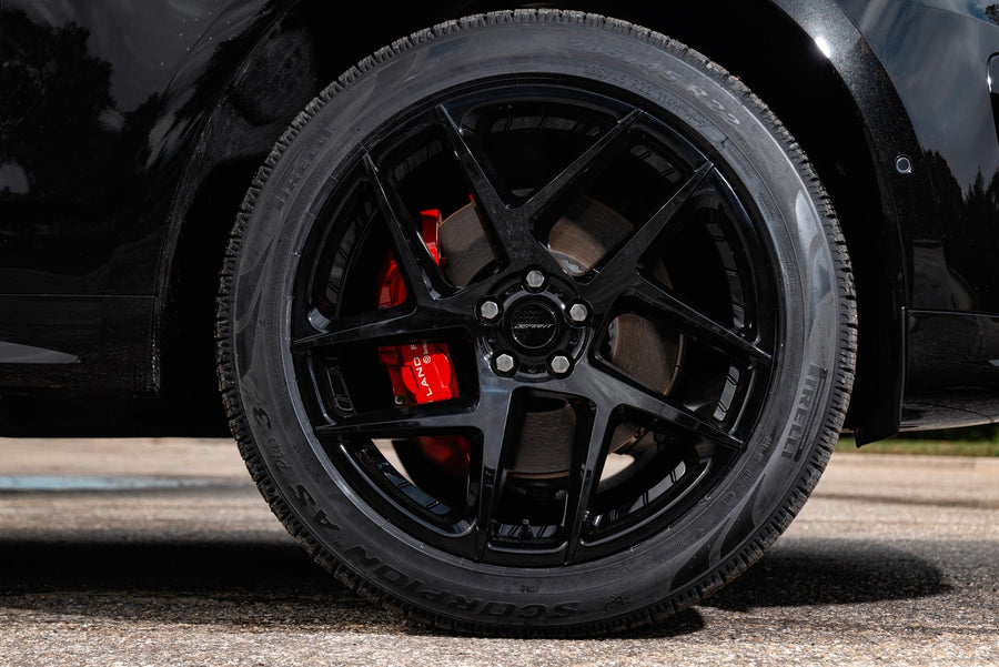 RANGE ROVER HSE DEFIANT WHEELS DF05 22X10 285X45X22 PIRELLI TIRE