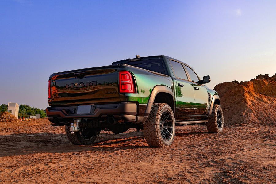 Ram RHO 4PLAY Wheels 4P40 22x10 35x12.5x22 Nitto Ridge Grappler Michael Gutelli