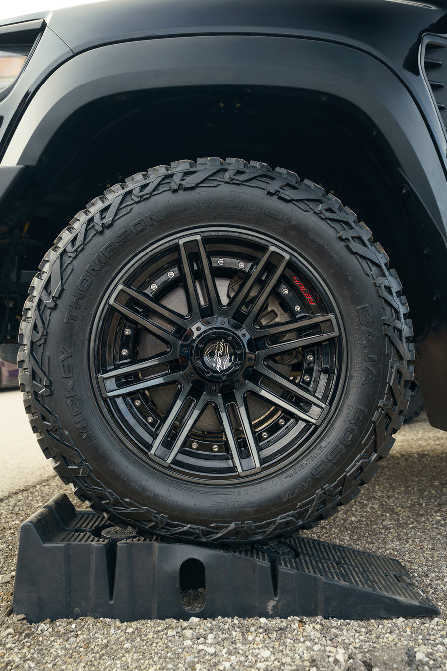 Ram TRX 4PLAY Wheels 4P08 Brushed Black 20x10 TXRUGGED214