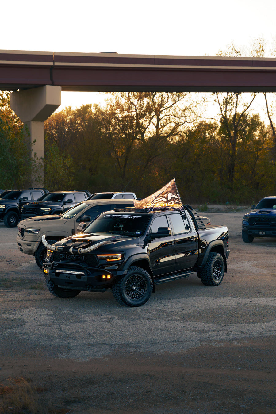 Ram TRX 4PLAY Wheels 4P08 Brushed Black 20x10 TXRUGGED214