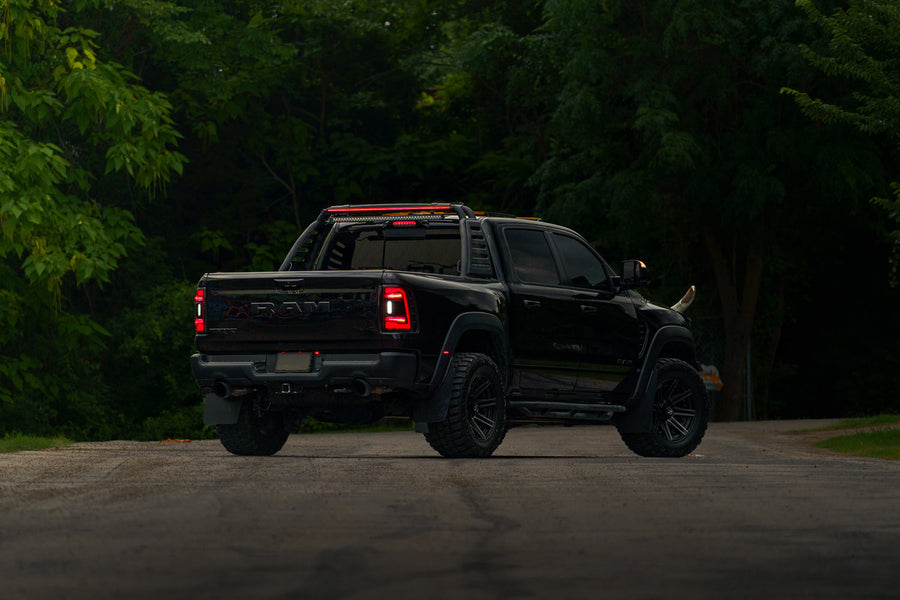 Ram TRX 4PLAY Wheels 4P08 Brushed Black 20x10 TXRUGGED214