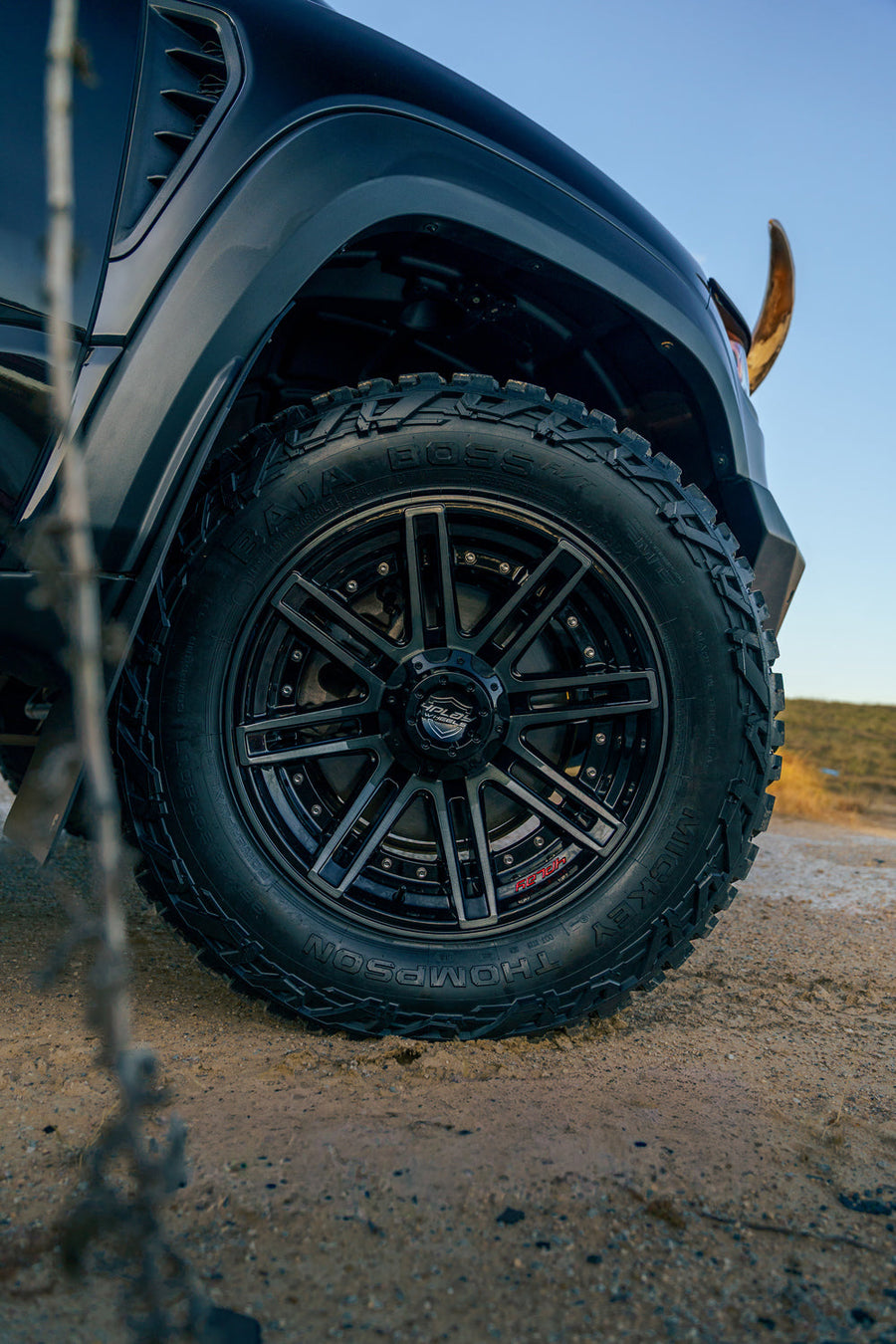 Ram TRX 4PLAY Wheels 4P08 Brushed Black 20x10 TXRUGGED214