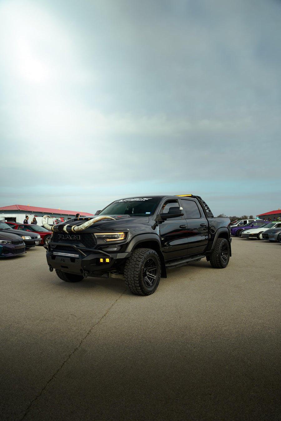 Ram TRX 4PLAY Wheels 4P08 Brushed Black 20x10 TXRUGGED214