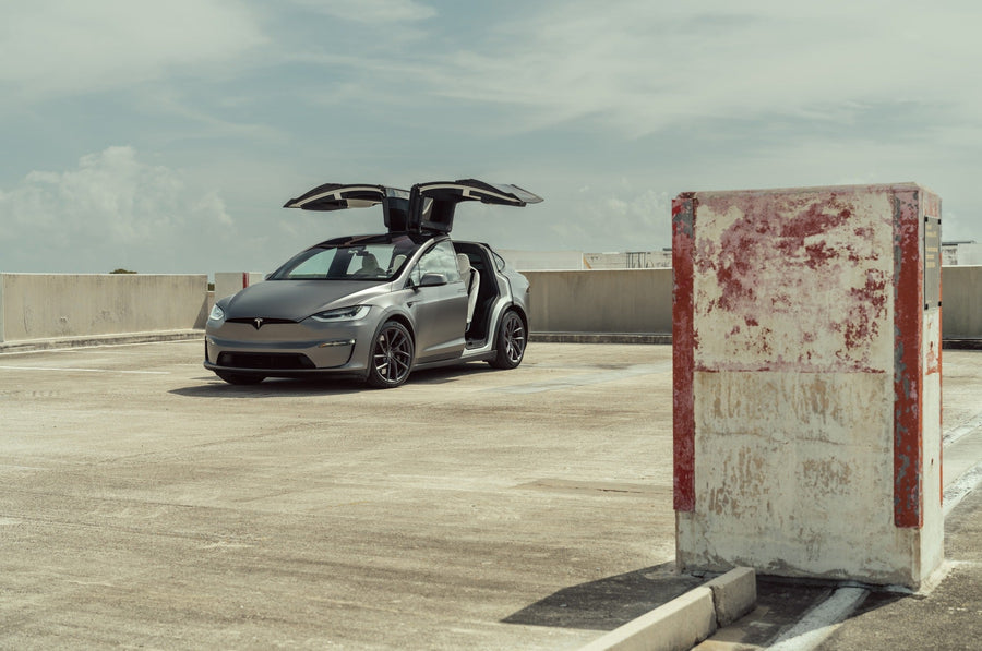 TESLA MODEL X DEFIANT WHEELS DF06 20X9 20X10
