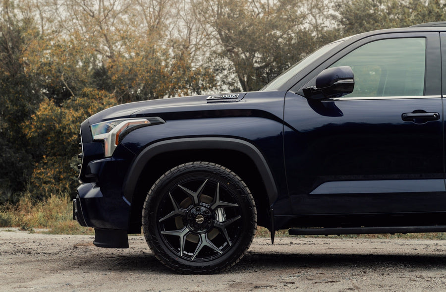TOYOTA SEQUOIA 4PLAY WHEELS 4P06 22X9 0 ET 285X45X22 FALKEN TIRES STOCK SUSPENSION
