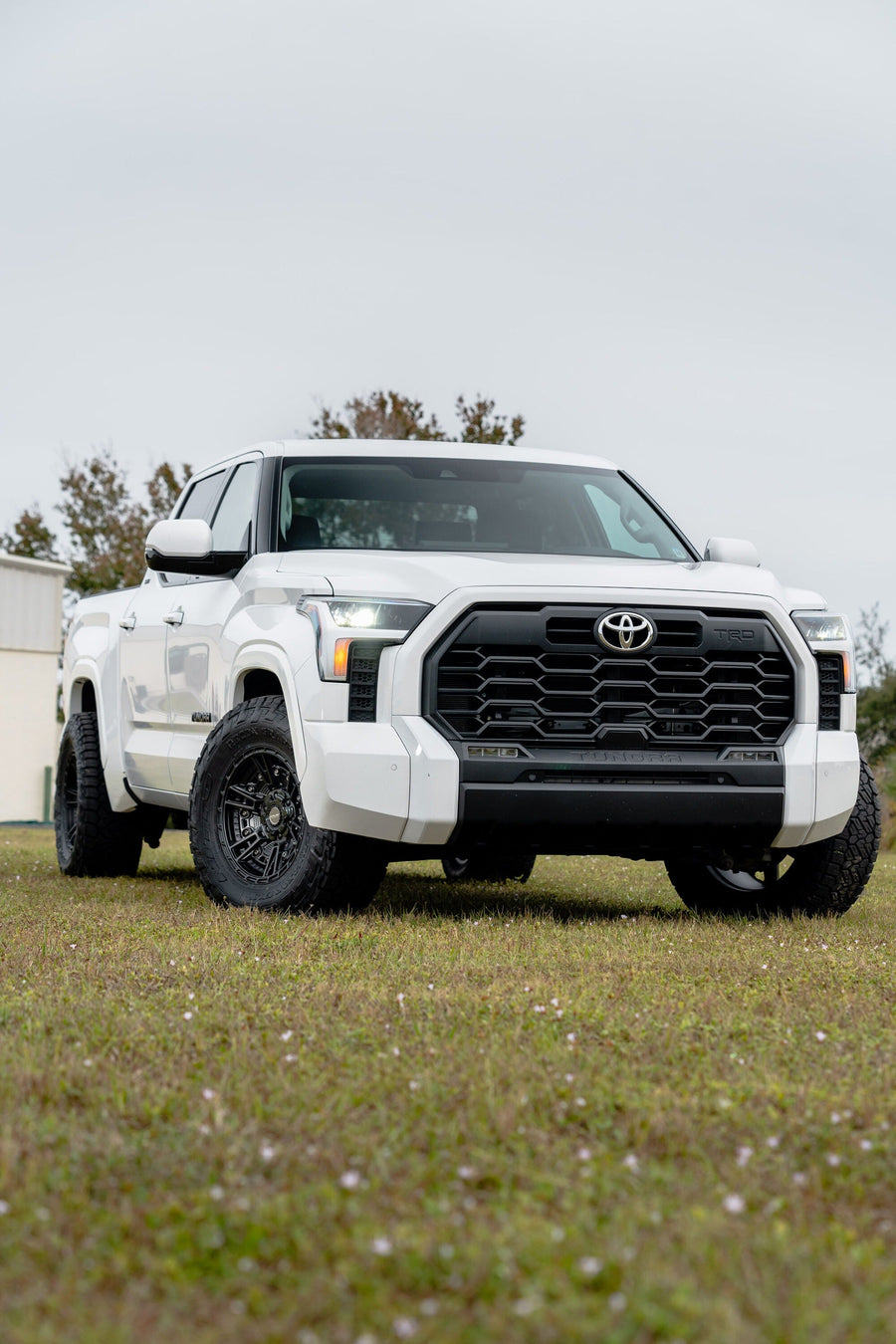 TOYOTA TUNDRA 4PLAY WHEELS S01 17X9 33X12.5X17 NITTO TIRE STOCK SUSPENSION