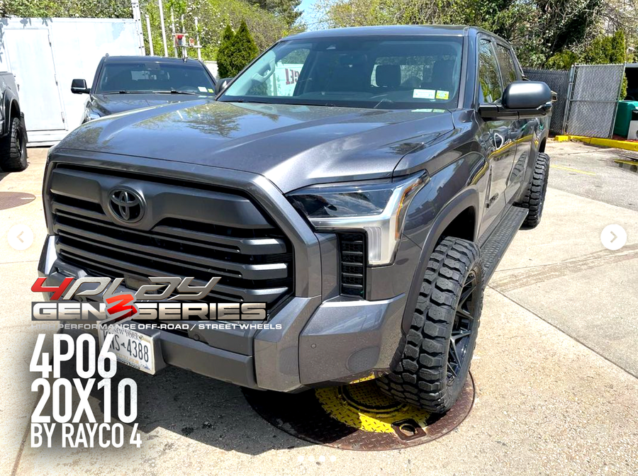 TOYOTA TUNDRA 4PLAY WHEELS 4P06 G3 SERIES 20X10 RAYCO 4