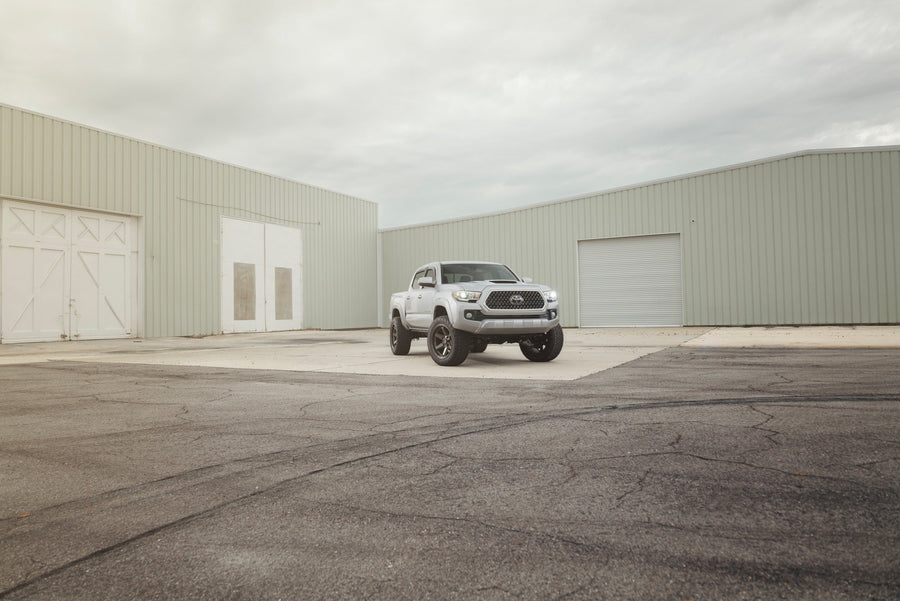 TOYOTA TACOMA 4PLAY WHEELS 4P63 BRONZE 20X10 275X55X20 NITTO TIRES 2 INCH FROM LEVEL 1 INCH REAR LEVEL SUSPENSION