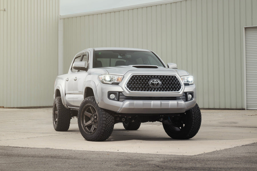 TOYOTA TACOMA 4PLAY WHEELS 4P63 BRONZE 20X10 275X55X20 NITTO TIRES 2 INCH FROM LEVEL 1 INCH REAR LEVEL SUSPENSION