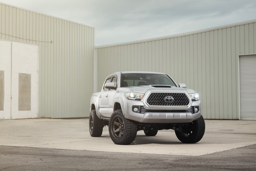 TOYOTA TACOMA 4PLAY WHEELS 4P63 BRONZE 20X10 275X55X20 NITTO TIRES 2 INCH FROM LEVEL 1 INCH REAR LEVEL SUSPENSION