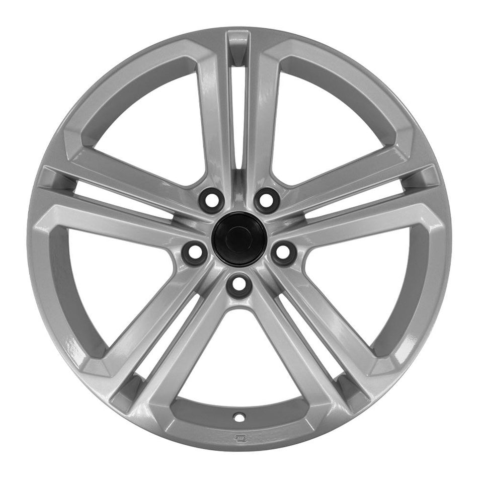 18x8 VW18 Gloss Silver - 5x112 +45ET