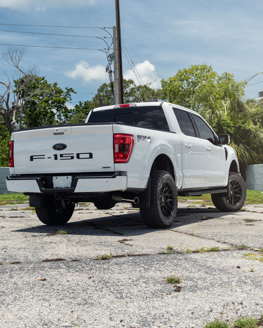 Ford F150 4PLAY Wheels S28 20x9 275x60x20 Falken Tires 2 Inch Leveled Suspension