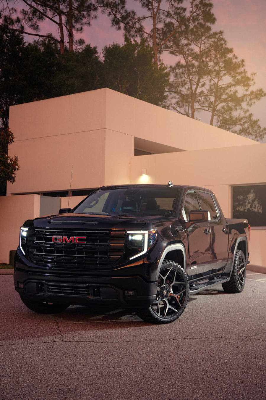 GMC Sierra 1500 4PLAY Wheels 4P06 24x10 285x40x24 Tire