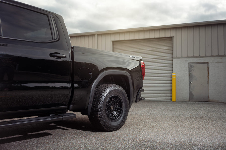 GMC Sierra 1500 4PLAY Wheels 4PS01 17x9 33x12.5x17 Tire