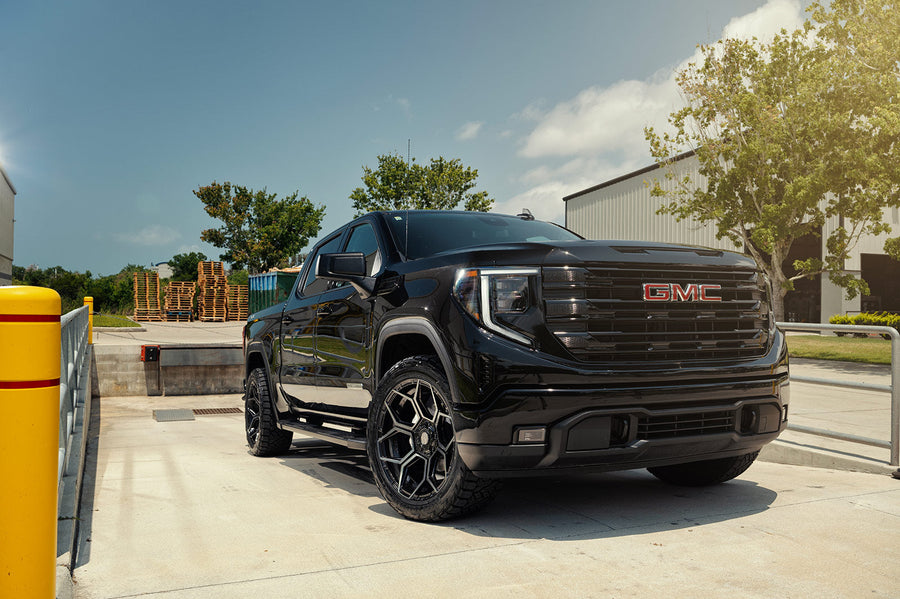 GMC Sierra 1500 4PLAY Wheels 4PS26 22x10 33x12.5x22 Tire