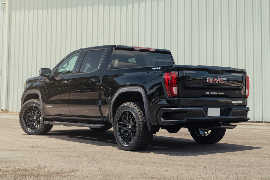 GMC Sierra 1500 4PLAY Wheels 4PS28 22x10 33x12.5x22 Tire