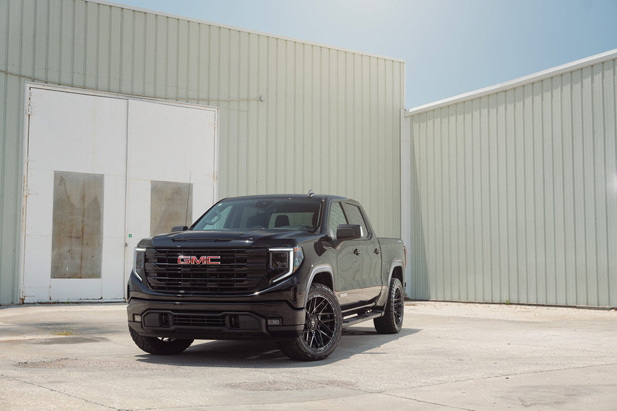 GMC Sierra 1500 4PLAY Wheels 4PS28 22x10 33x12.5x22 Tire