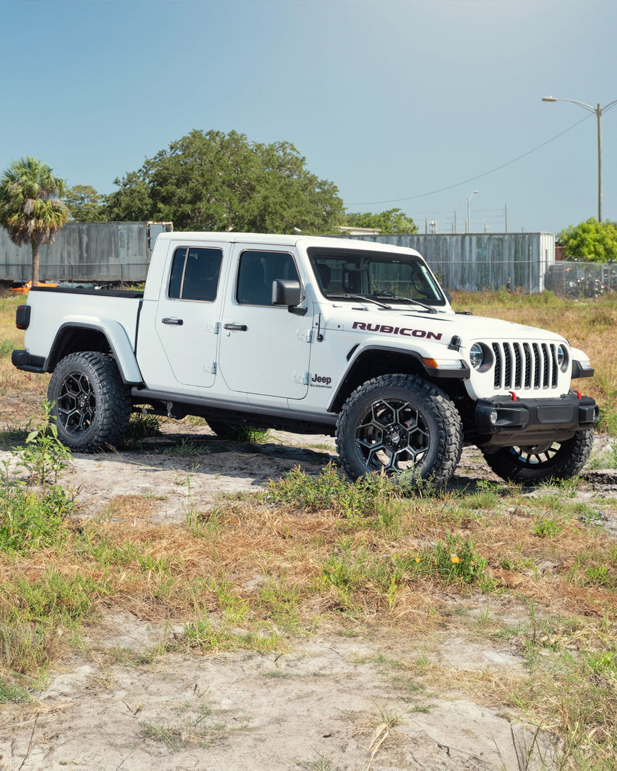 Jeep Gladiator 4PLAY Wheels 4PS26 Rims 20×9 35×12.5×20 Tires Stock Suspension