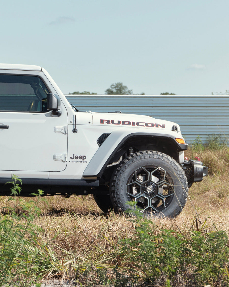 Jeep Gladiator 4PLAY Wheels 4PS26 Rims 20×9 35×12.5×20 Tires Stock Suspension