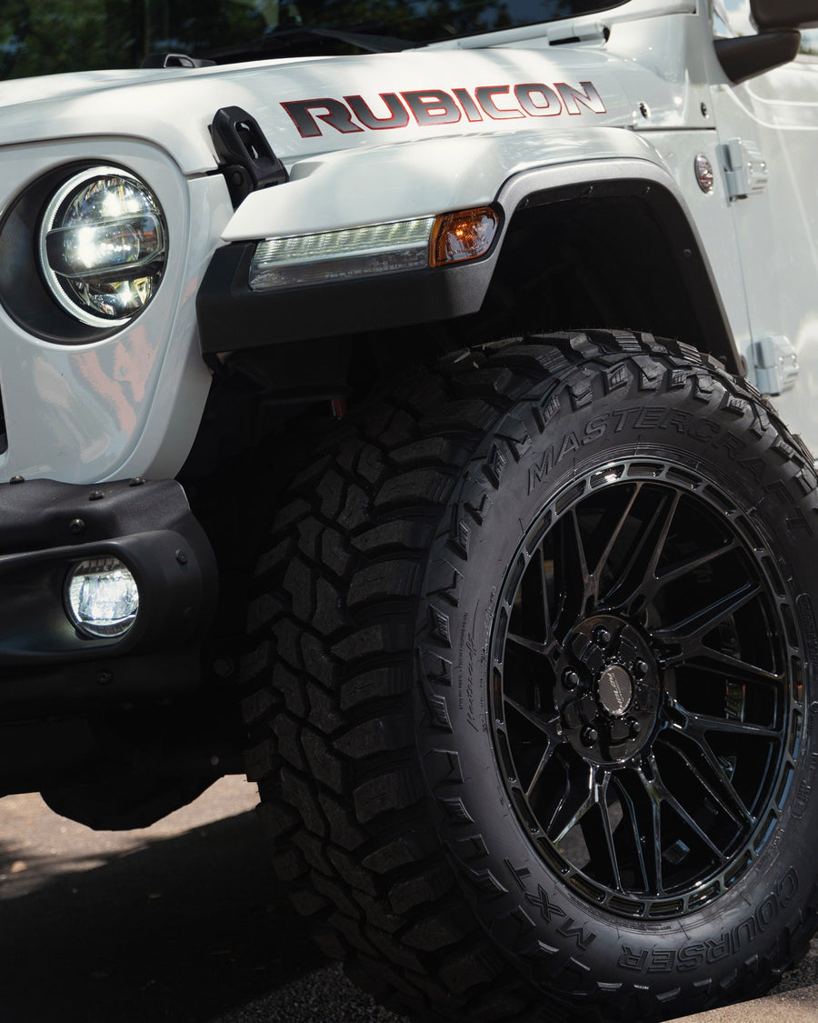 Jeep Gladiator 4PLAY Wheels 4PS28 Rims 20×9 35×12.5×20 Tires Stock Suspension