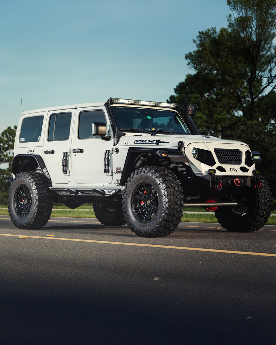 Jeep Wrangler 4PLAY Wheels 4PS20 20x9 38x13.5x20 Yokohama Tires