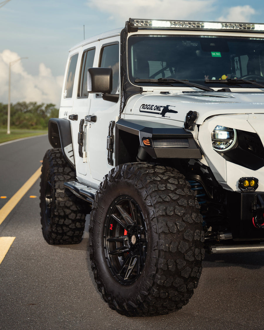 Jeep Wrangler 4PLAY Wheels 4PS20 20x9 38x13.5x20 Yokohama Tires