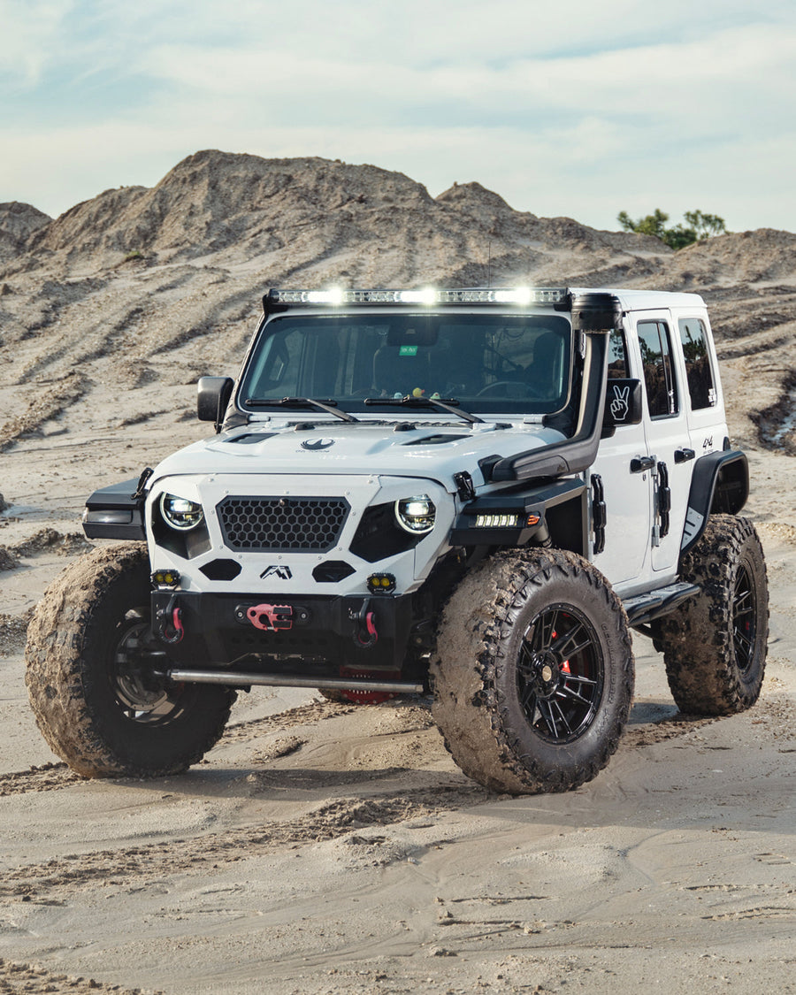 Jeep Wrangler 4PLAY Wheels 4PS20 20x9 38x13.5x20 Yokohama Tires