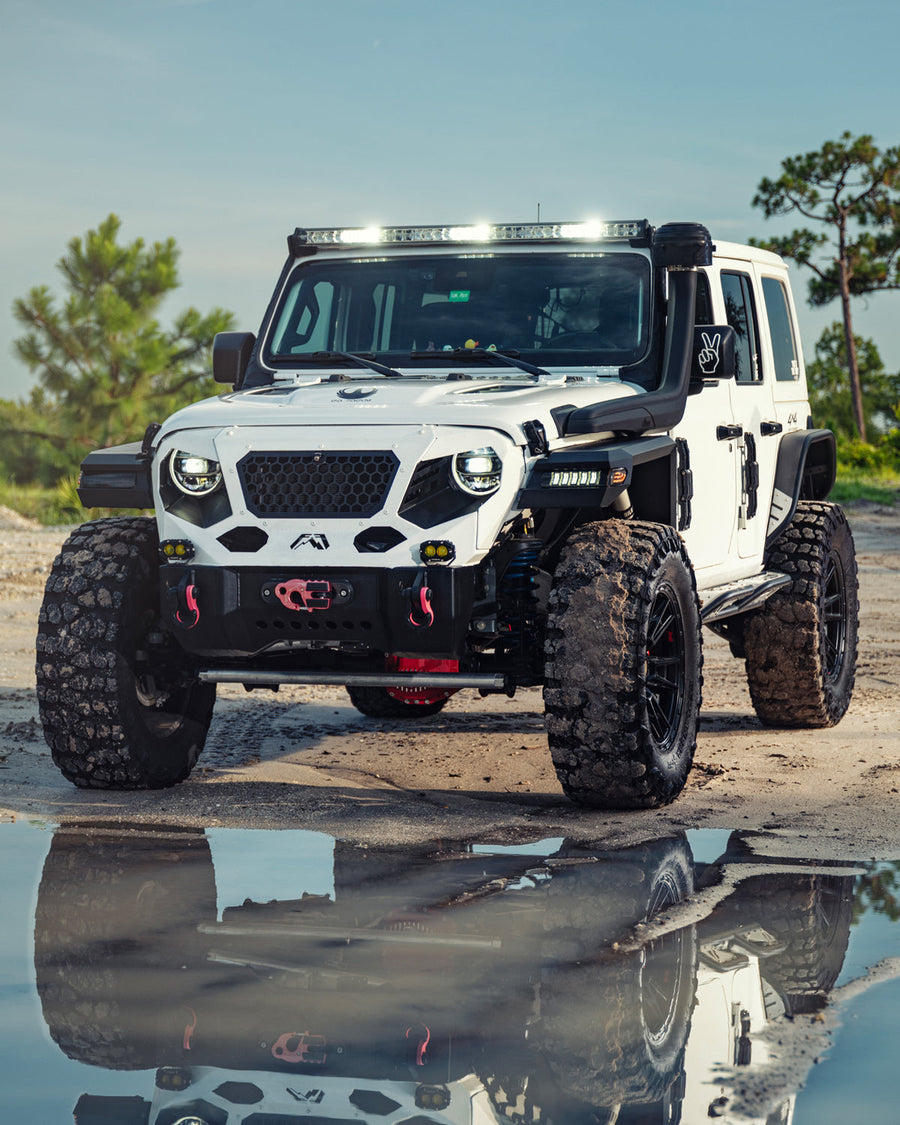 Jeep Wrangler 4PLAY Wheels 4PS20 20x9 38x13.5x20 Yokohama Tires