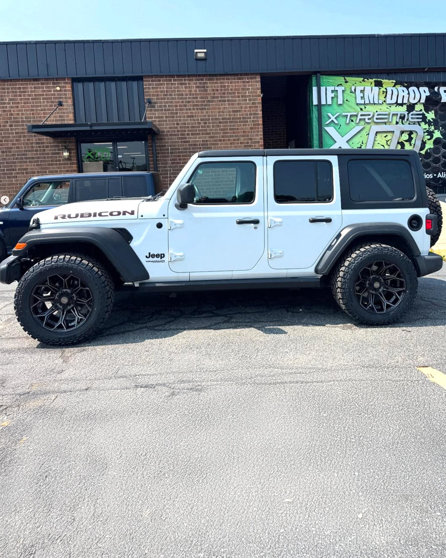 Jeep Wrangler 4PLAY Wheels 4P83 22x10 Rims 35x12.5x22 4P Wheels