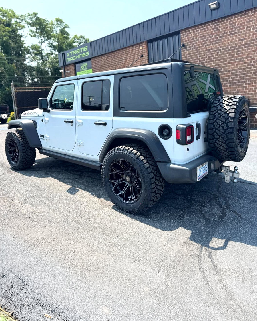 Jeep Wrangler 4PLAY Wheels 4P83 22x10 Rims 35x12.5x22 4P Wheels