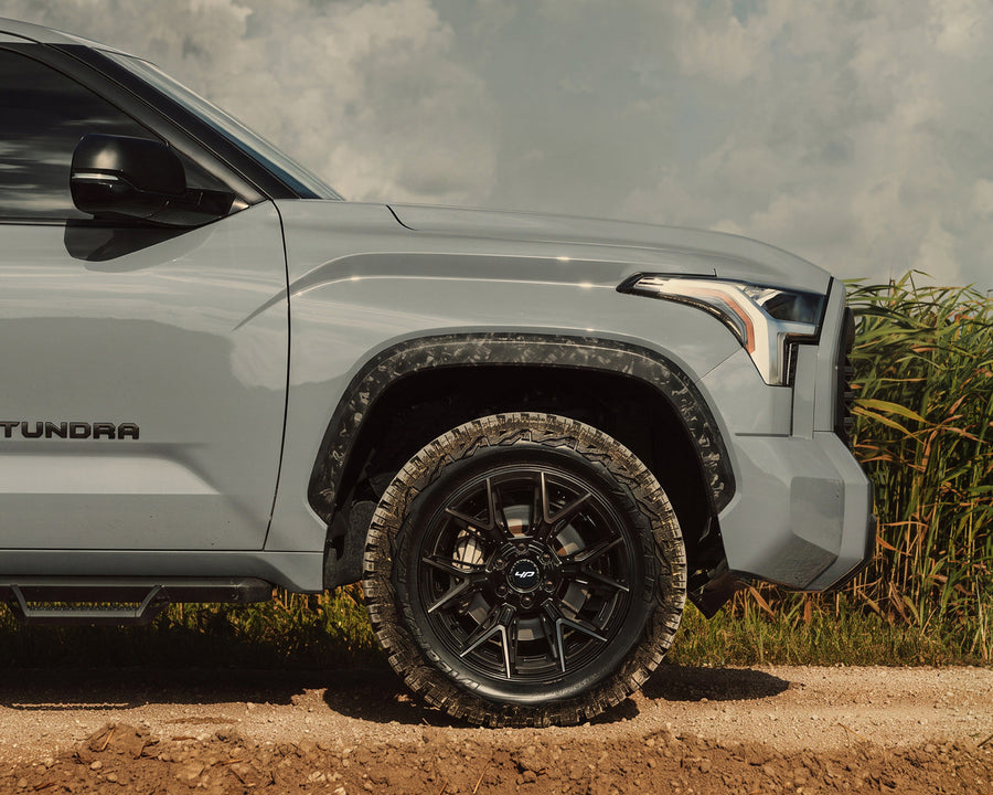 Toyota Tundra 4PLAY Wheels Rims 4P40 20x10 33x12.5x20 Falken Tire 2 Front Level